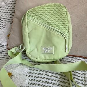 Reebok Light Green Mesh Pocket Bag